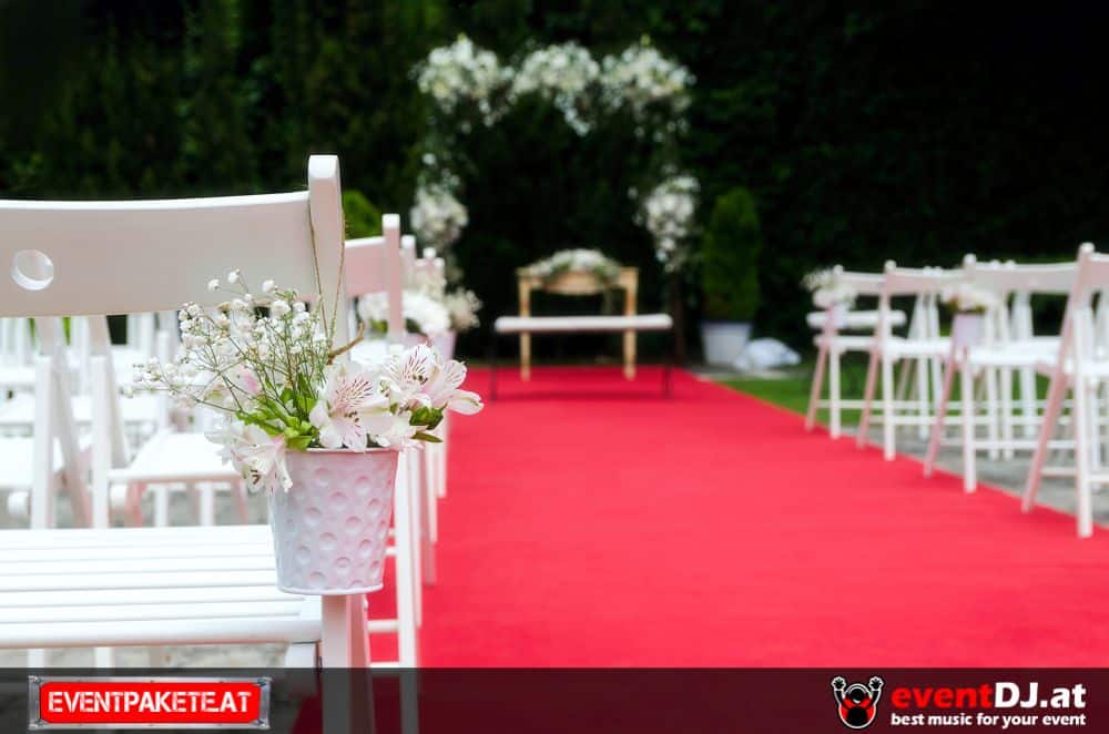 Teppich Hochzeit Event 2 Meter breit verschiedene Längen 4€/m² Roter Läufer 