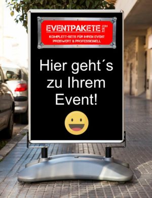 Plakatständer mieten